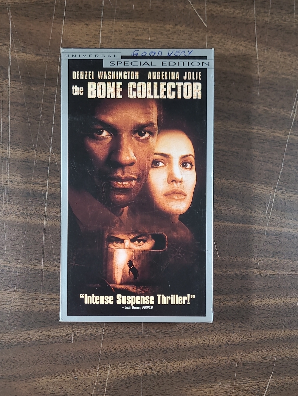 Universal The Bone Collector VHS Movie - Denzel Washington